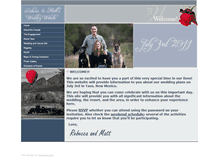 Tablet Screenshot of mattandrebecca.rmtventures.com
